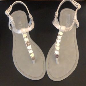 Silver Sandals